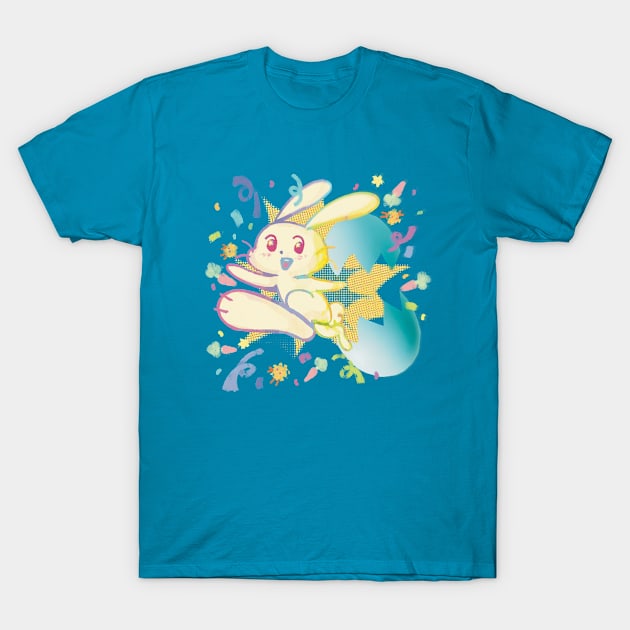 Bunny bust out! T-Shirt by Kenners